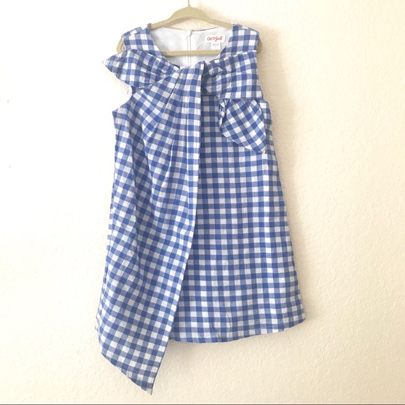 cat and jack blue dress